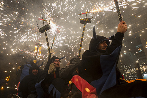 El gusanito, Nit de foc de L'Hospitalet, 2013